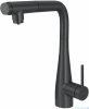Deante ERIDAN Bateria kuchenna z podłączeniem do filtra wody z wyciąganą wylewką nero BRE_N75M